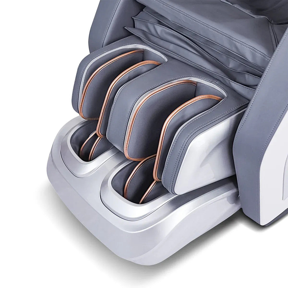 Massage Chair ReGen8 LuxCloud Premiere footrest with luxurious padding and design for ultimate relaxation.