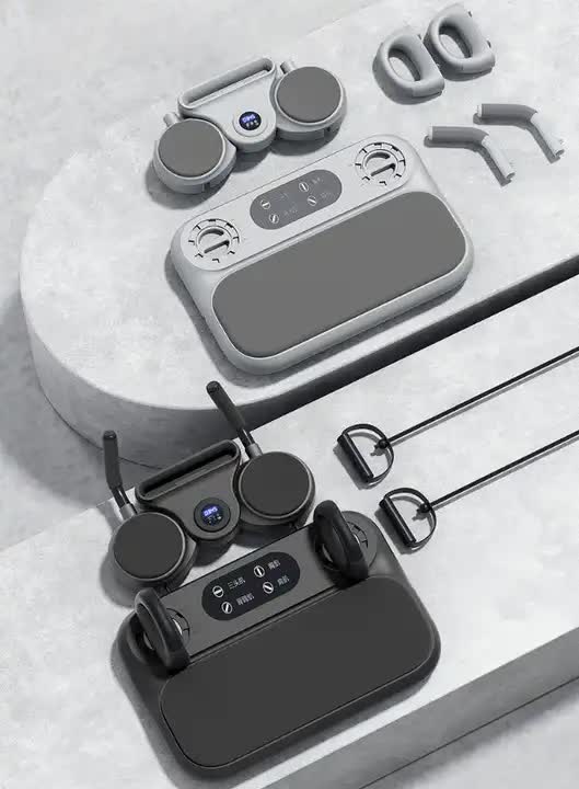 Side view of 6-in-1 Multifunctional Fitness Board showing versatile home workout features