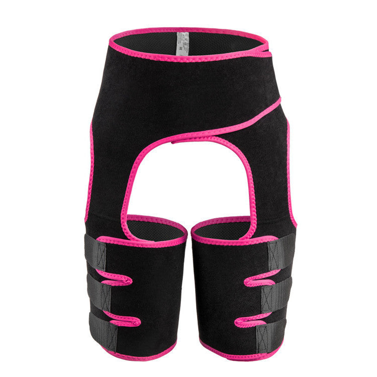 Pink 3-in-1 Body Shaper waist cincher thigh slimmer glute lifter