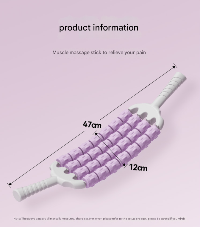 Pink Massage Roller used for children’s sensory training
