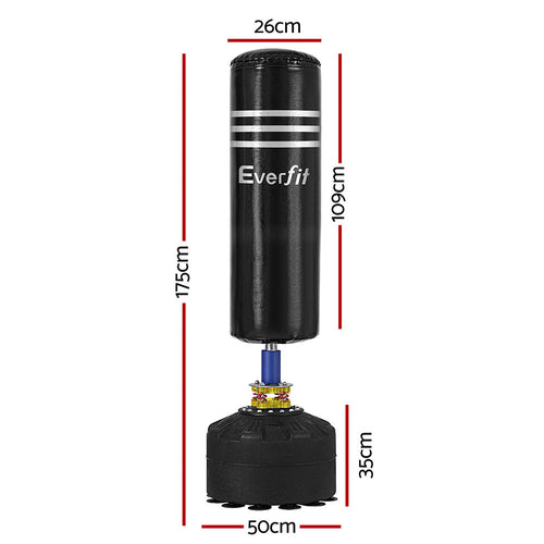 Everfit Boxing Punching Bag Stand 175CM Home Gym