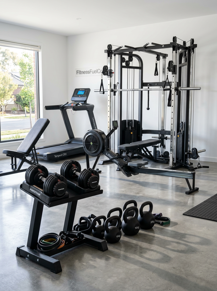 Home gym Australia FitnessFuelCo