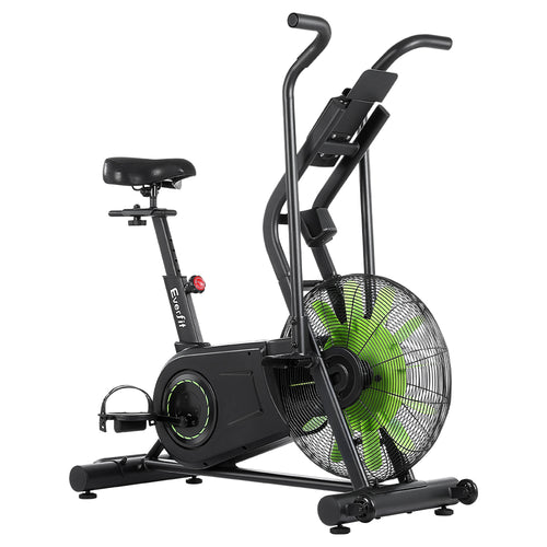 Air Bike Everfit Dual Action Exercise Bike with air resistance system for home gym cardio workouts.