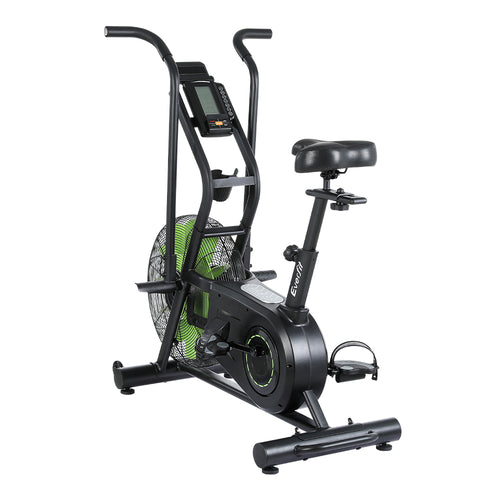 Air Bike Everfit Dual Action Exercise Bike for home gym cardio workout with dynamic arm cranks.