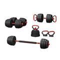Adjustable Dumbbell Set 40kg 7-in-1 Home Gym Everfit