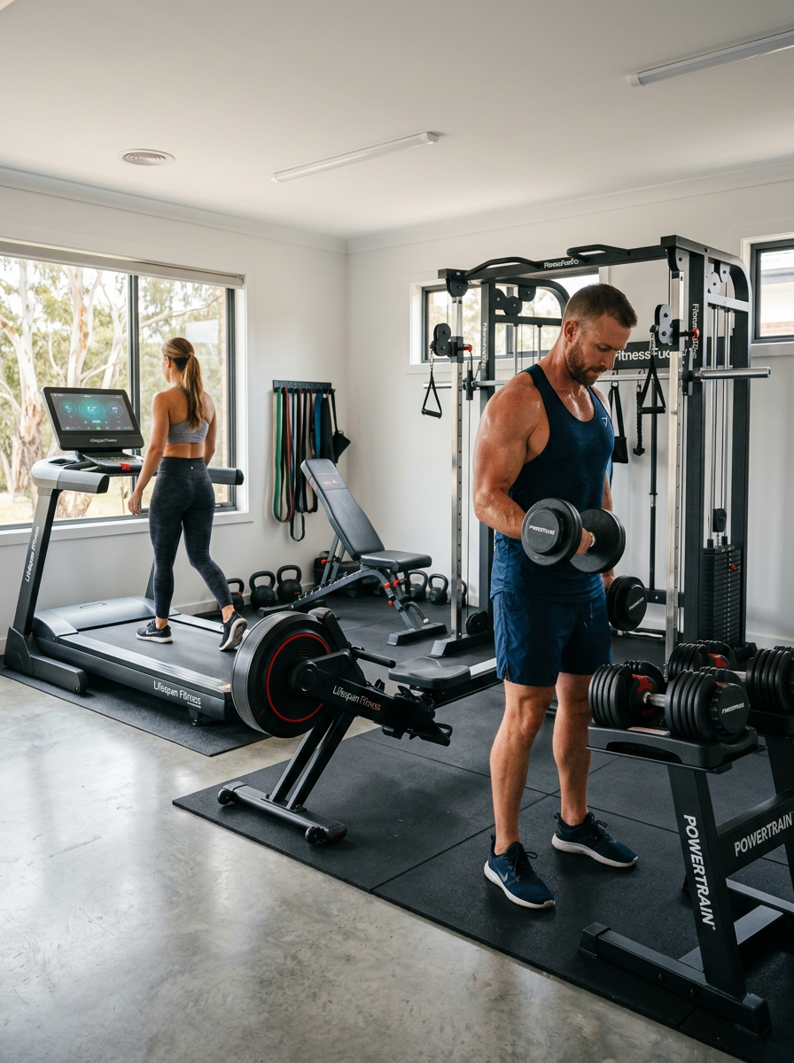 Home gym Australia FitnessFuelCo