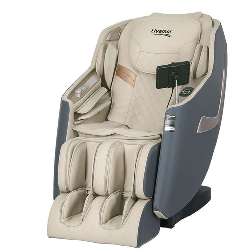 Livemor 3D Massage Chair Electric Recliner - Opal