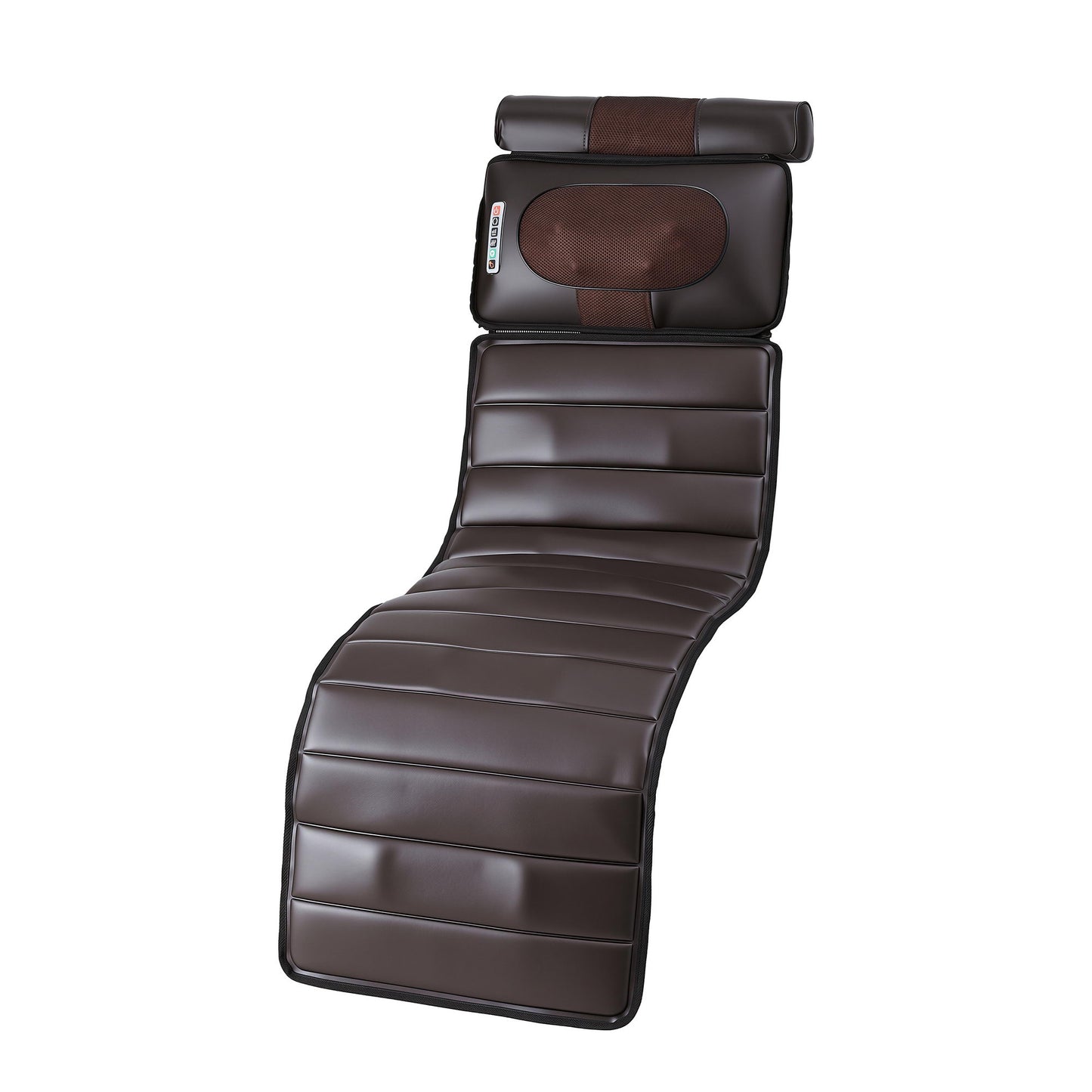 Livemor Massage Mat Kneading Neck Foot Massager Heated Vibration Airbag Mattress