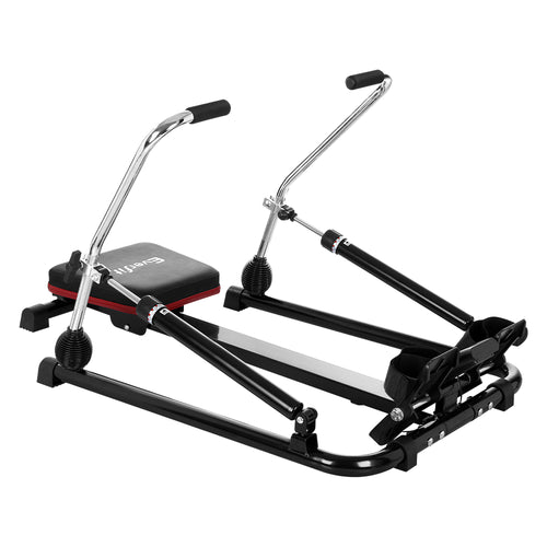 Rowing Machine Everfit 12 Level Hydraulic Rower, compact design for full-body workout at home gym.