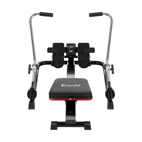 Rowing Machine Everfit 12 Level Hydraulic Rower Home Gym with ergonomic design for full-body workout.
