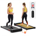 Walking Pad Treadmill – Everfit 2-in-1 Foot Massage Black