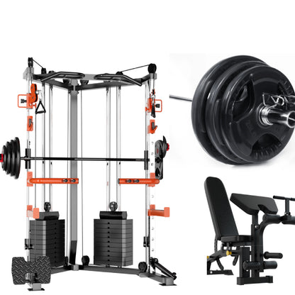 SmartFit C1 Max Cable Crossover Machine 140kg all-in-one gym system