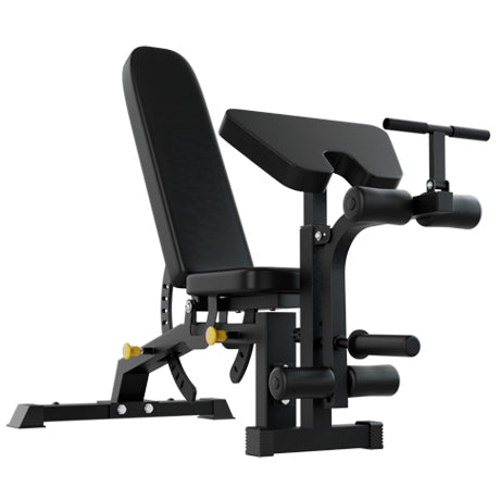 Functional Trainer C1 Max Cable Crossover 140kg Pin Loaded Home Gym multi-position workout bench design