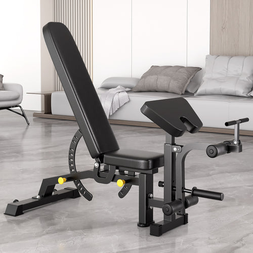Functional Trainer C1 Max Cable Crossover Machine adjustable weight bench for home gym setup.