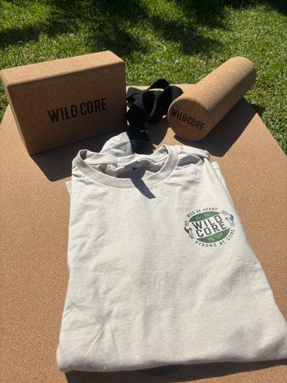 Eco-friendly Wild Core yoga bundle for workouts & recovery