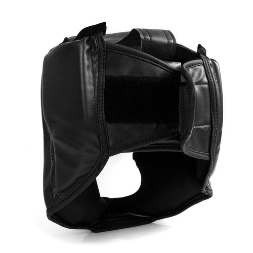 Head Gear for adults boxing or MMA in black, size S, providing protection and comfort during training.