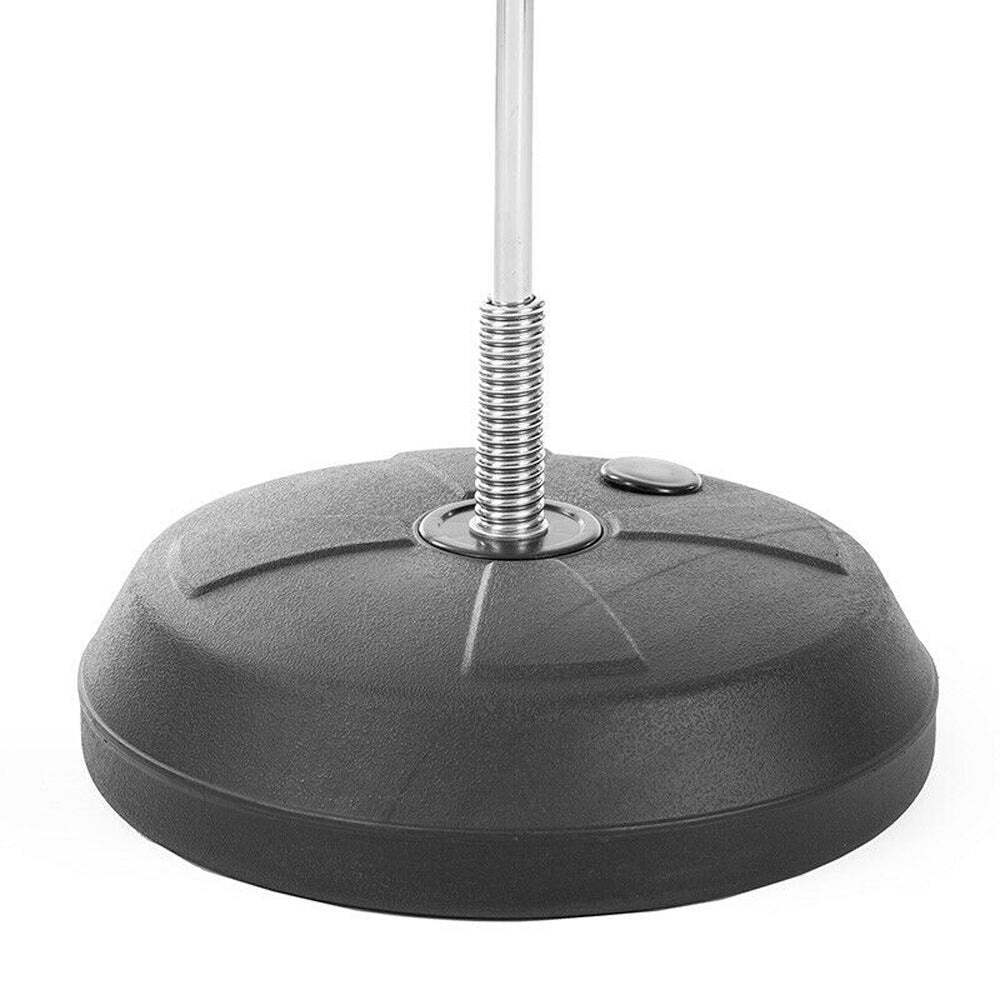 Base of Free Standing Boxing Set with steel stand attachment for home workout and fitness training.