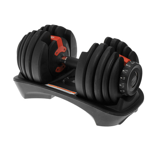 Adjustable Dumbbells with Stand 24KG Set by Powertrain for versatile home workouts