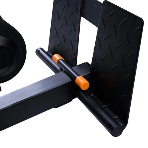 Home Gym With Punching Bag close-up showing robust design and adjustable features for versatile workouts.