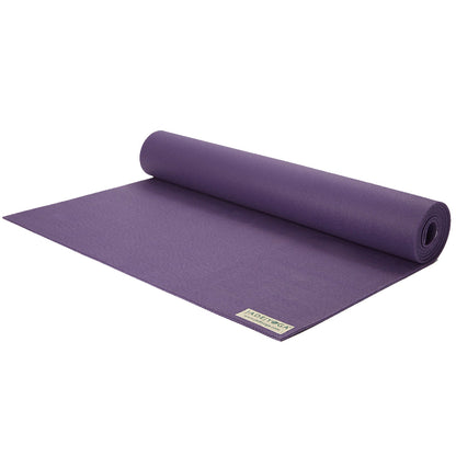 Purple Jade Yoga Harmony mat with 950ml Iron Flask water bottle