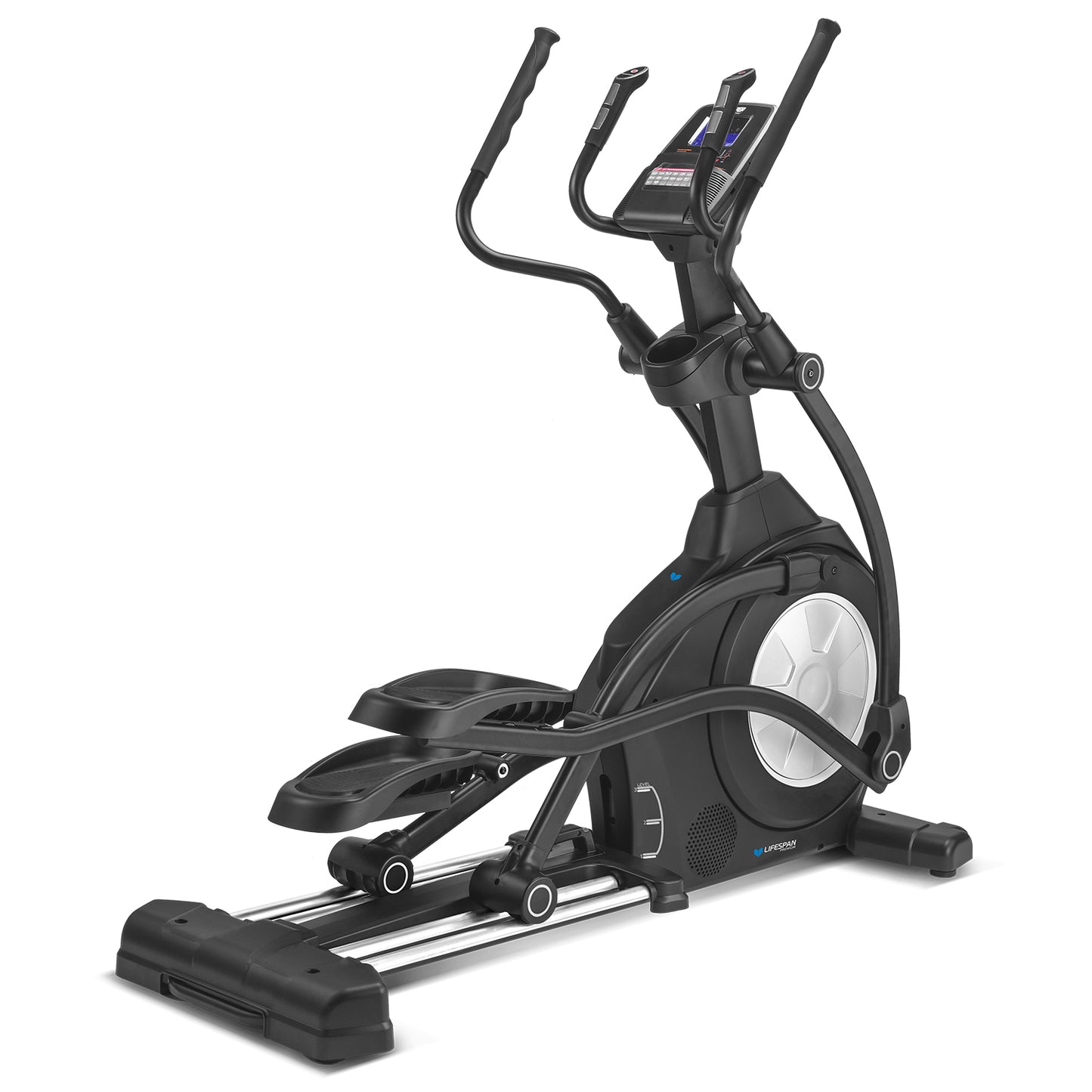 Lifespan Fitness XT-40 Cross Trainer with magnetic resistance and heavy-duty flywheel for full-body workouts.