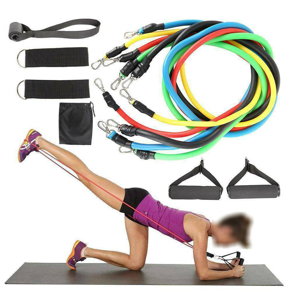 5x Home Workout Resistance Bands Set