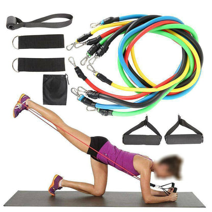 5x Home Workout Resistance Bands Set