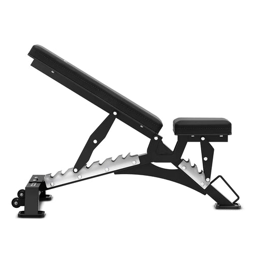 CORTEX FID11 Alpha Series Commercial FID Bench in adjustable incline position for strength training workouts.
