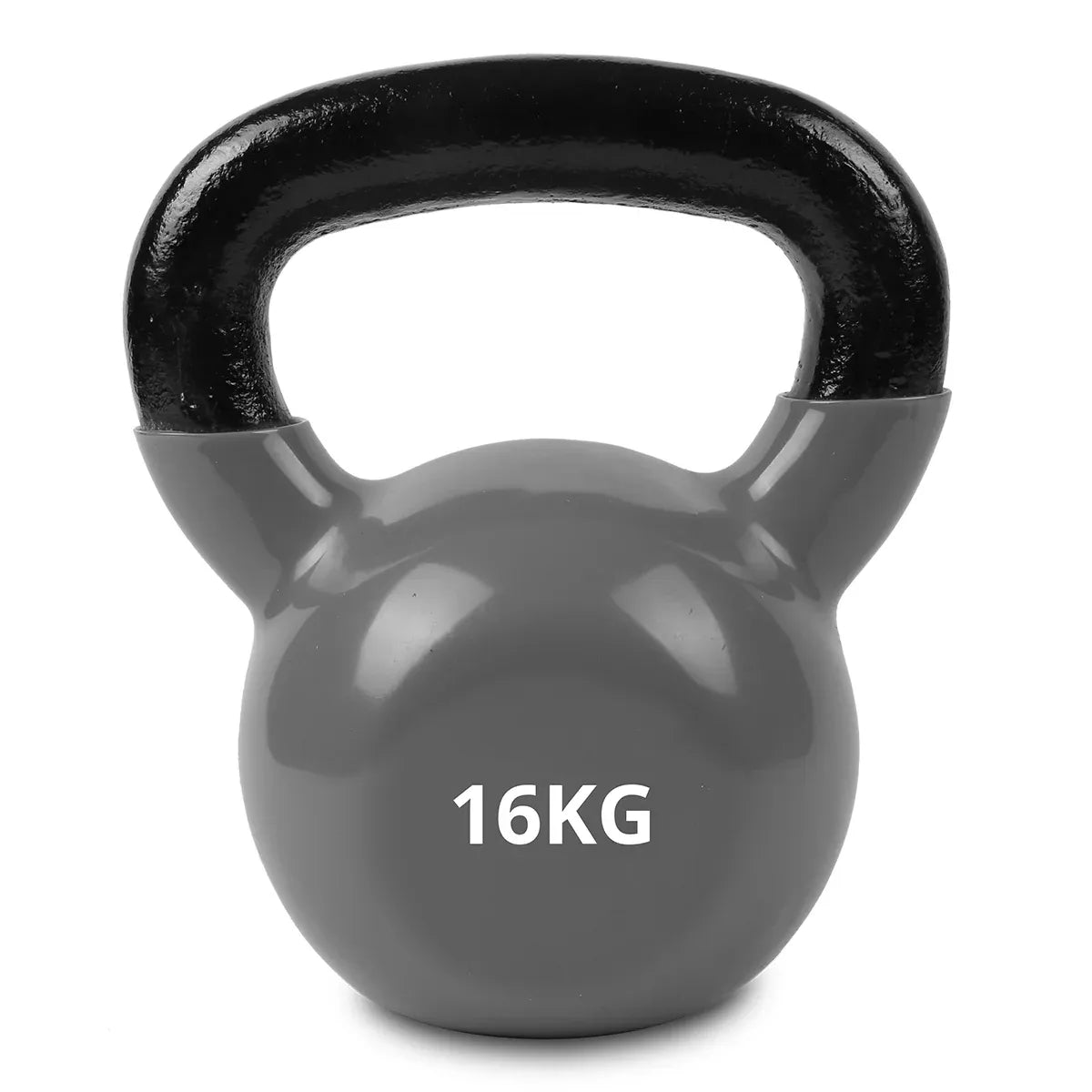 Kettlebell set 16KG vinyl cast iron kettlebell for home workouts and fitness training