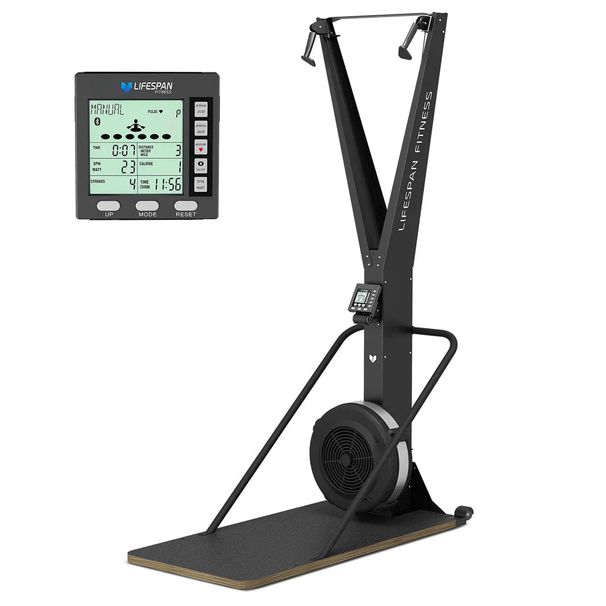 Lifespan Fitness SK-10 Air Ski Machine for full-body workouts; ideal Ski Trainer for home gym.