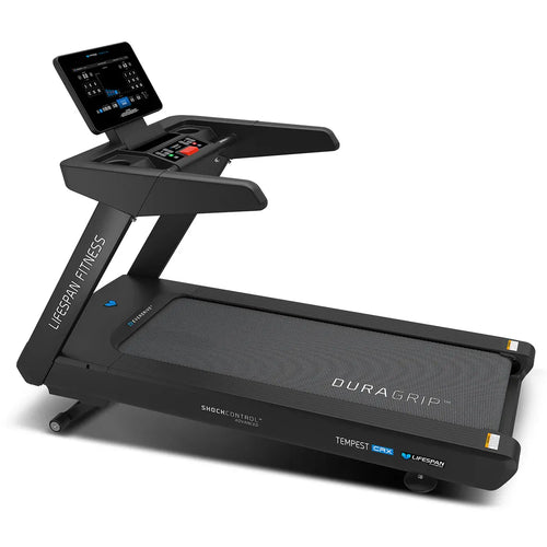 Commercial Treadmill – Lifespan Tempest CRX Smart TFT with advanced features and sleek design.