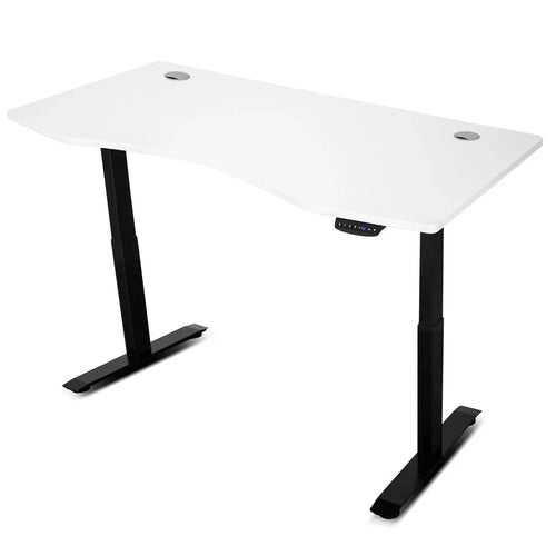 Walking Pad Treadmill with ErgoDesk Automatic Standing Desk for comfortable work and easy height adjustment.