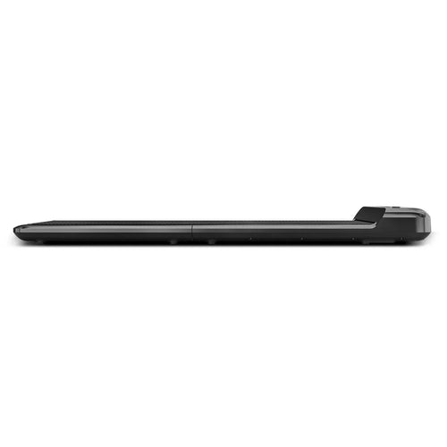 Walking Pad Treadmill side view showcasing sleek design and compact profile for easy storage and use.