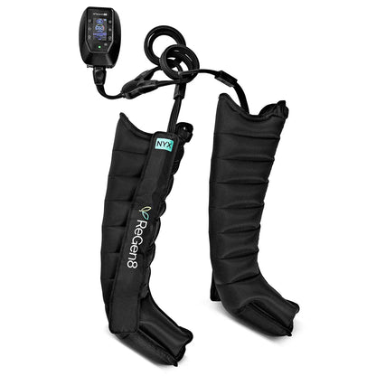 Compression Recovery Boots from ReGen8 Nyx with advanced sequential compression technology for faster recovery.
