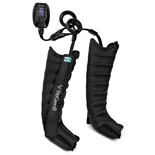 Compression Recovery Boots from ReGen8 Nyx with advanced sequential compression technology for faster recovery.