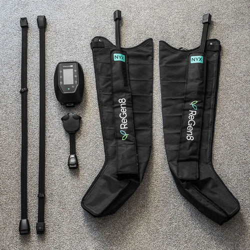 Compression Recovery Boots by ReGen8 Nyx with advanced technology for better performance and recovery.