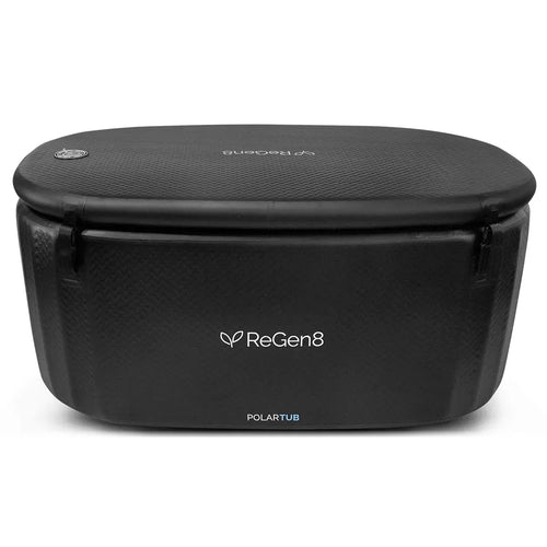 Cold Plunge Ice Bath by ReGen8, a stylish and spacious PolarTub for effective cold therapy.