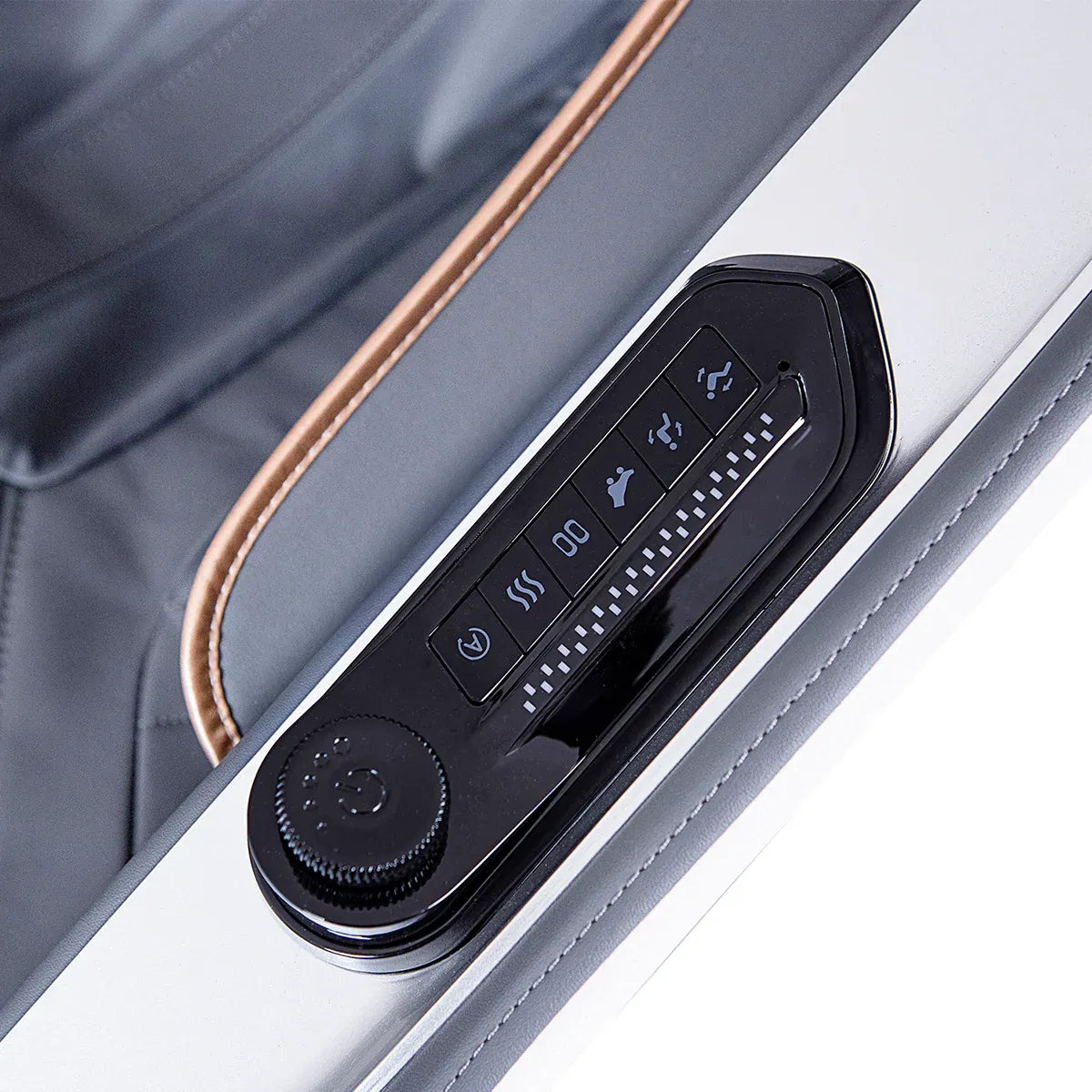 Control panel of the Massage Chair ReGen8 LuxCloud Premiere, featuring buttons for various massage settings.