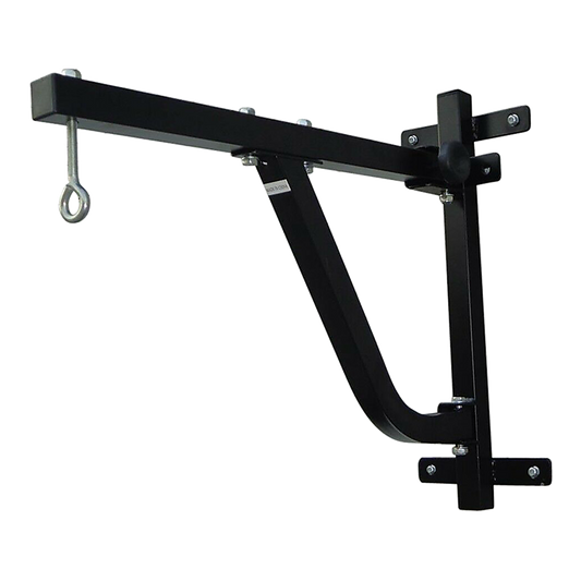 Wall-Mount Pivot Rack for Boxing Punching Bag – Space-Saving Training Bracket