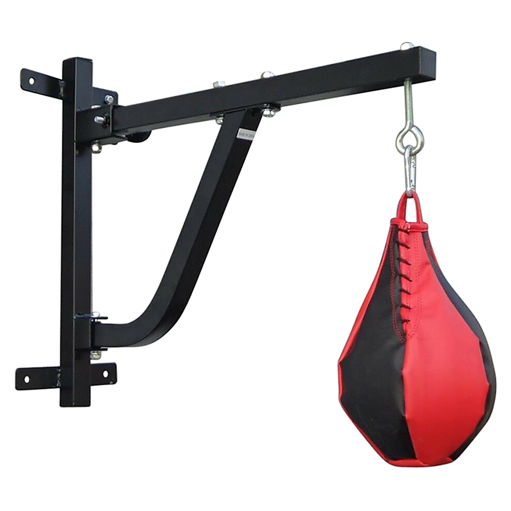Wall-Mount Pivot Rack for Boxing Punching Bag – Space-Saving Training Bracket