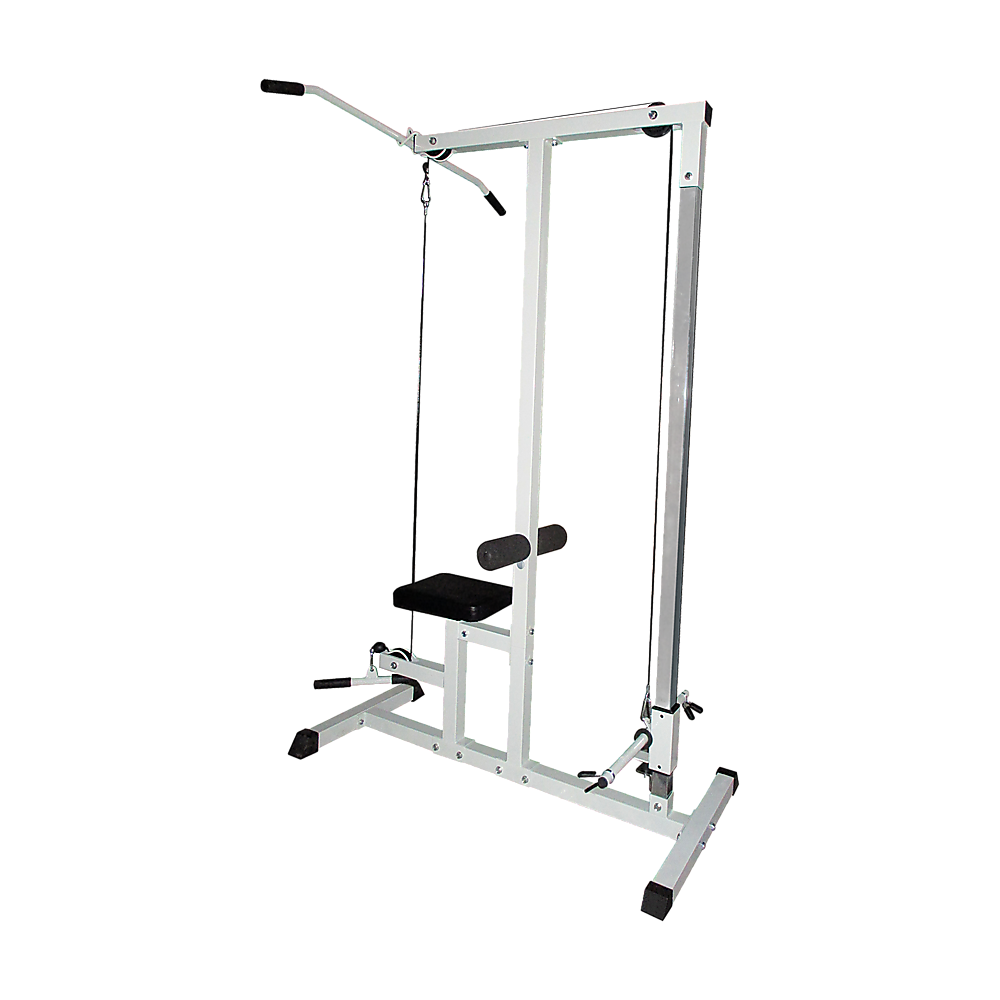 Home Fitness Multi Gym Lat Pull Down Machine for upper body workouts at home.