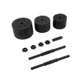 20kg Dumbbell Set Home Gym Fitness Exercise Weights Bar Plate
