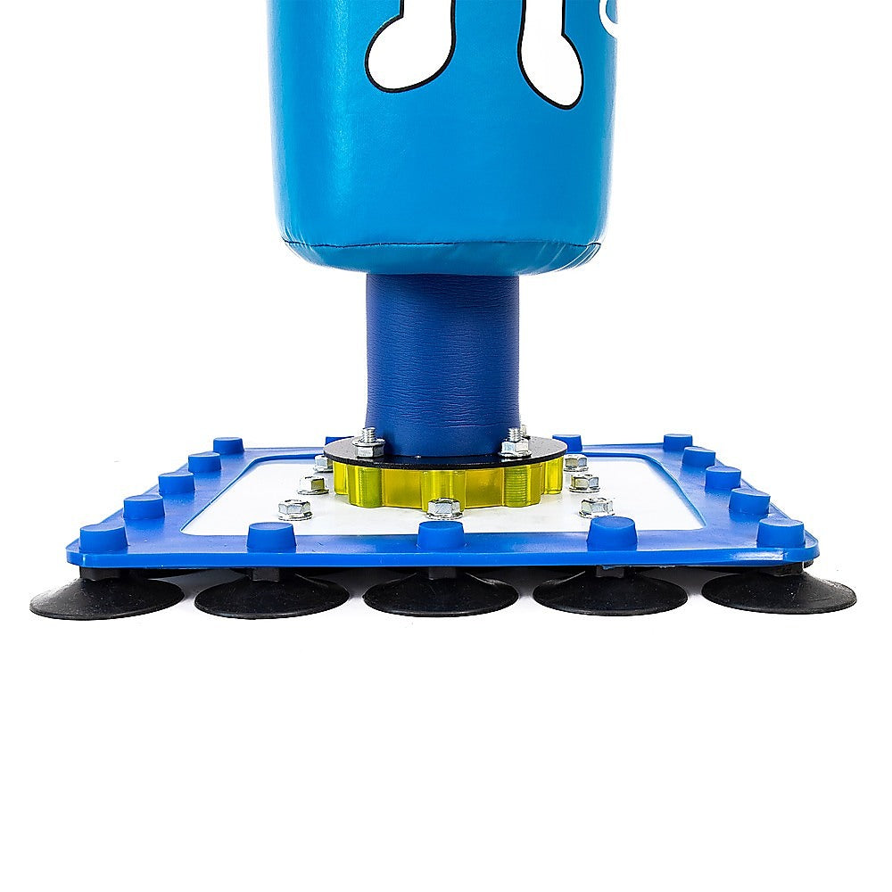 Base of Kids Boxing Punching Bag Fitness set with suction cups for stability.