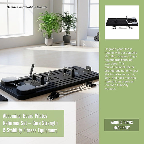 Abdominal Board Pilates Reformer for core strength and stability, enhancing full-body workouts with a versatile training tool.