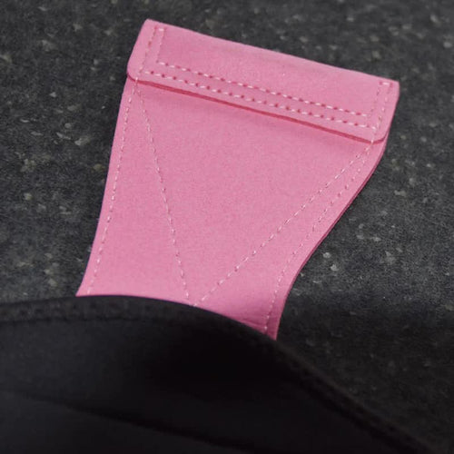 Leather blue gym palm guard