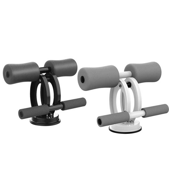 Grey Adjustable Multi-Function Home Fitness Equipment for sit-ups and strength training.