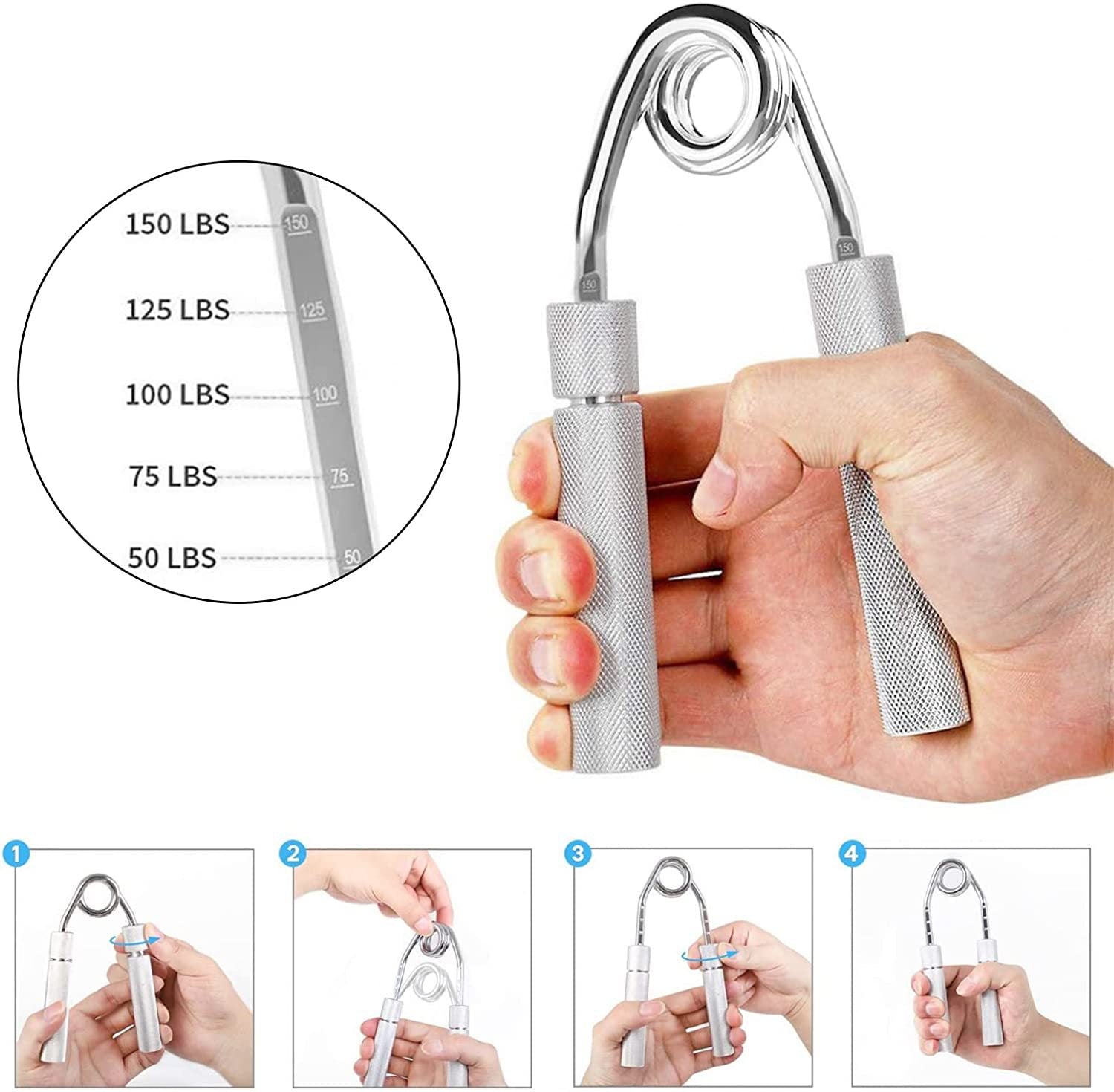 Heavy duty hand trainer 300LB resistance
