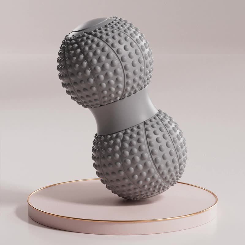 Grey fascia ball peanut foot arch massager