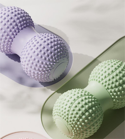 Grey fascia ball peanut foot arch massager