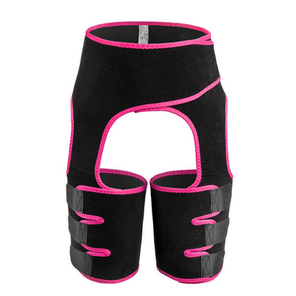 Pink 3-in-1 Body Shaper waist cincher thigh slimmer glute lifter